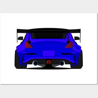 350Z DARK-BLUE Posters and Art